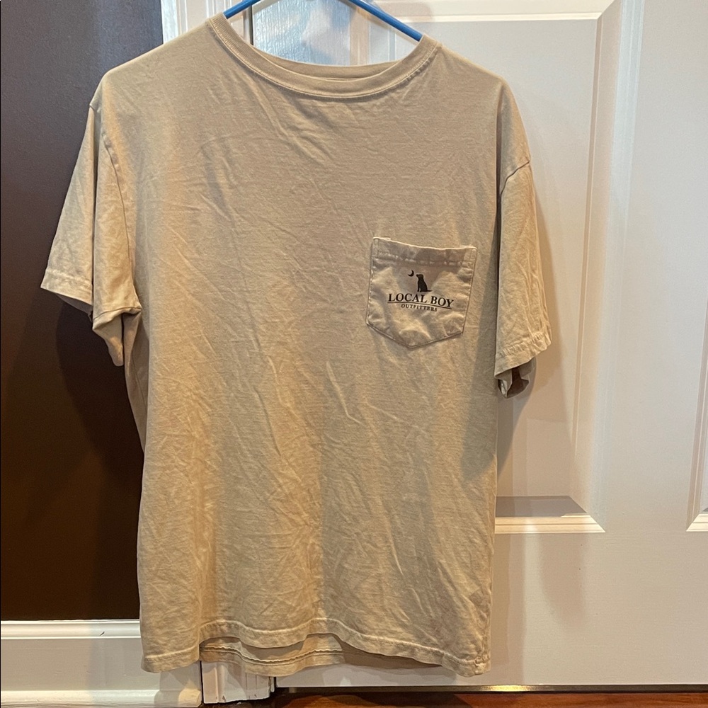Local Boy Beige Short Sleeve Tee